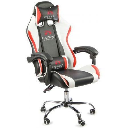 Геймерское кресло Calviano ULTIMATO BLACK-RED