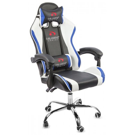 Геймерское кресло Calviano ULTIMATO BLACK-BLUE