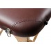 Массажный стол Atlas Sport складной 2-с деревянный 70 см (темно-коричневый)