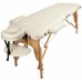 Массажный стол Atlas Sport 70 см складной 3-с деревянный (бежевый)
