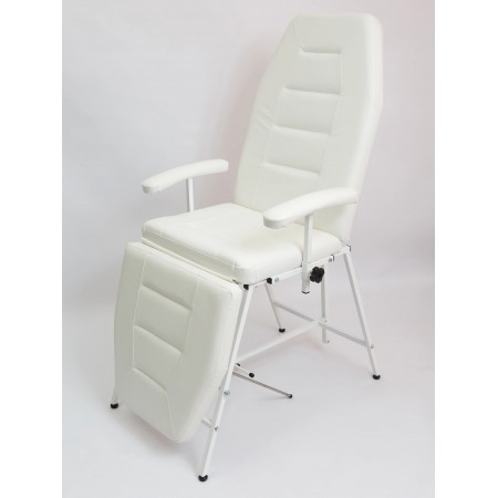 Косметологическое кресло "Горизонт" (Белое)