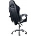 Геймерское кресло Calviano ULTIMATO BLACK WHITE GREEN