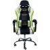 Геймерское кресло Calviano ULTIMATO BLACK WHITE GREEN