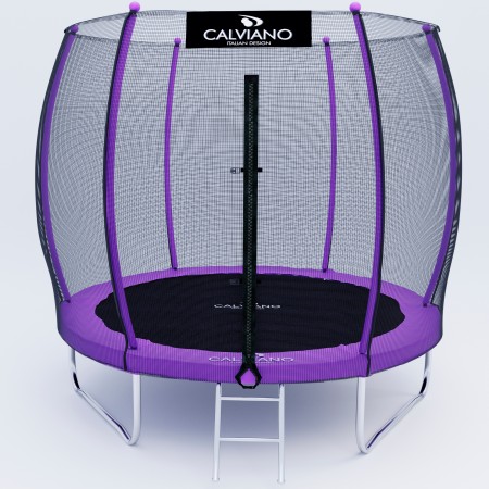 Батут Calviano 252 см - 8ft Master (Purple)