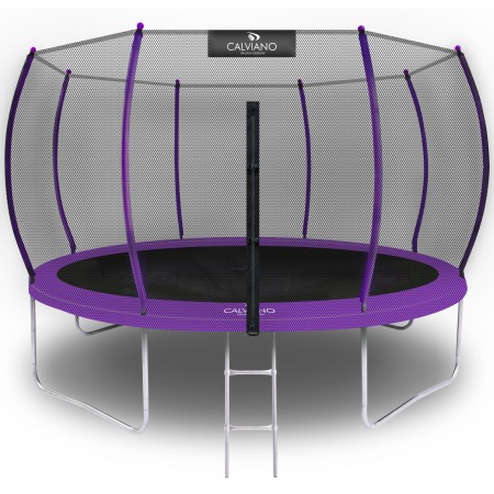 Батут Calviano 374 см - 12ft Master (Purple)