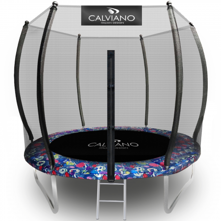 Батут Calviano 312 см - 10ft Outside Master (Smile)