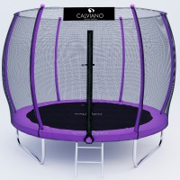 Батут Calviano 312 см - 10ft Outside Master (Purple)