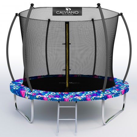 Батут Calviano 252 см - 8ft Inside Master (Smile)