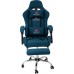 Вибромассажное кресло Calviano AVANTI ULTIMATO light blue fabric