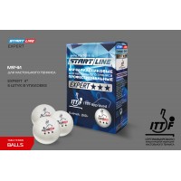 Мячи Start line EXPERT V40+ 3* (ITTF) (6 шт)