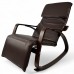 Кресло-качалка Calviano Comfort 1 коричневое Кресло-качалка Calviano Comfort 1 коричневое