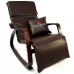 Кресло-качалка Calviano Comfort 1 коричневое Кресло-качалка Calviano Comfort 1 коричневое