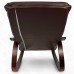 Кресло-качалка Calviano Comfort 1 коричневое Кресло-качалка Calviano Comfort 1 коричневое