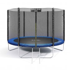 Батут Atlas Sport 252 см (8ft) BASIC с лестницей BLUE Батут Atlas Sport 252 см (8ft) BASIC с лестницей BLUE