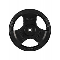 Диск металлический обрезиненный Alpin DR 25 кг