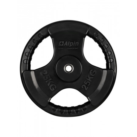 Диск металлический обрезиненный Alpin DR 25 кг