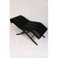 Анатомическая кушетка "Квадрат" (Черный)