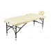 Массажный стол складной Atlas sport STRONG (70 см 3-с алюминиевый усиленная столешница) бежевый