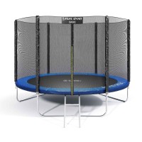 Батут Atlas Sport 312 см - 10ft BASIC (3 ноги) с внешней сеткой и лестницей BLUE Батут Atlas Sport 312 см - 10ft BASIC (3 ноги) с внешней сеткой и лестницей BLUE