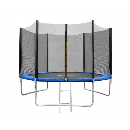 Батут Funfit 312см 10ft с защитной сеткой и лестницей