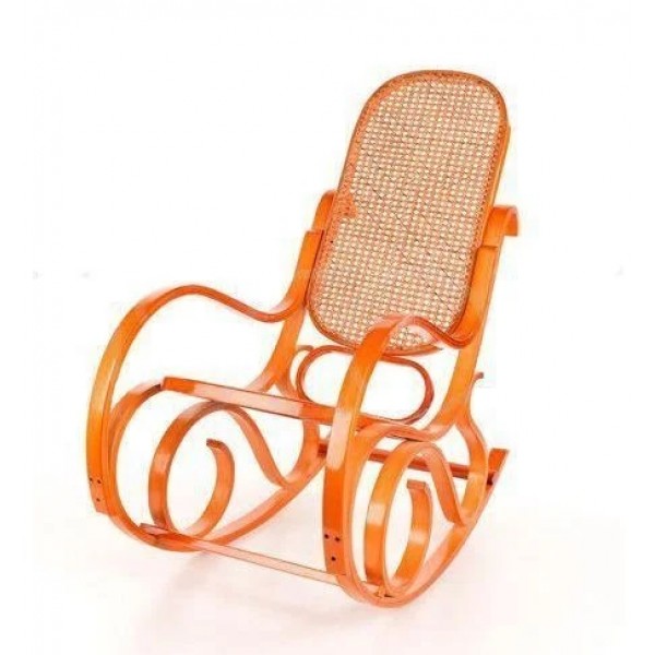 Кресло качалка из прутьев